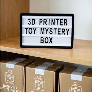 3D Printer Toy Mystery Box